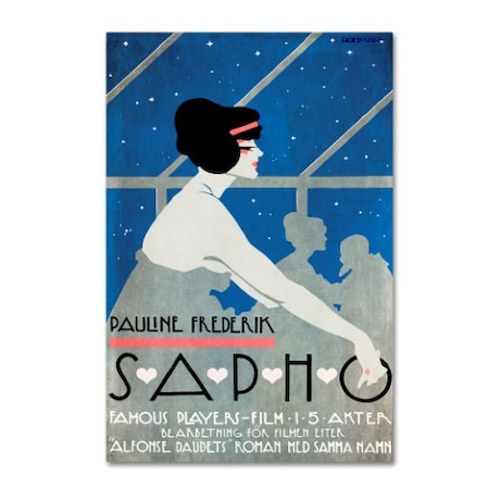 Vintage Apple Collection 'Sappho' Canvas Art,30x47